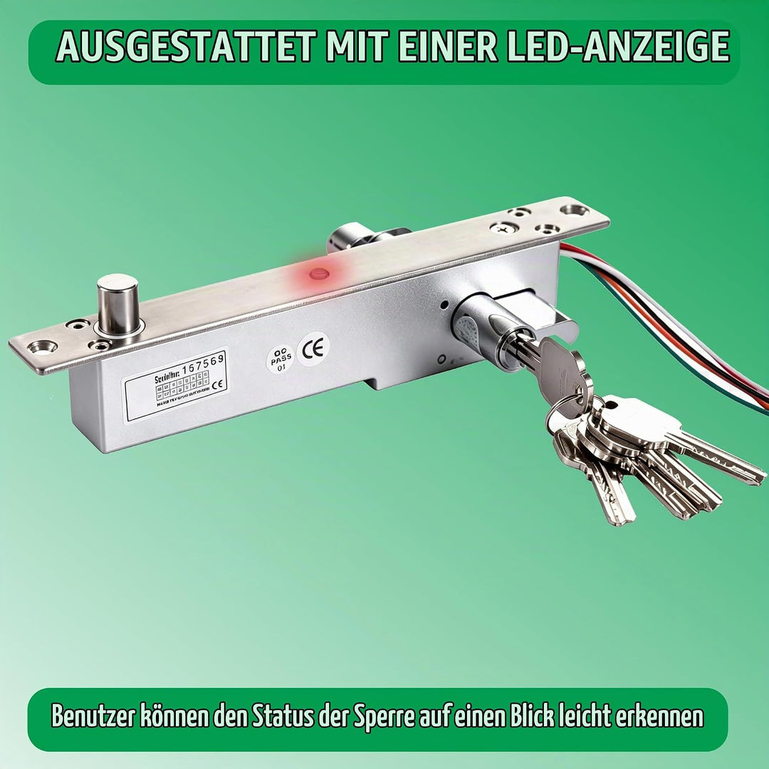 UHPPOTE-SCHRAUBE SCHLOSS Schlüssel öffnen sichere Stabilität, nicht elektrisch, kein manuelles öffne