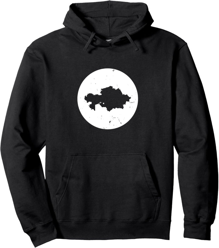 Kasachstan Kasachische Karte Stolzer Kasache Pullover Hoodie