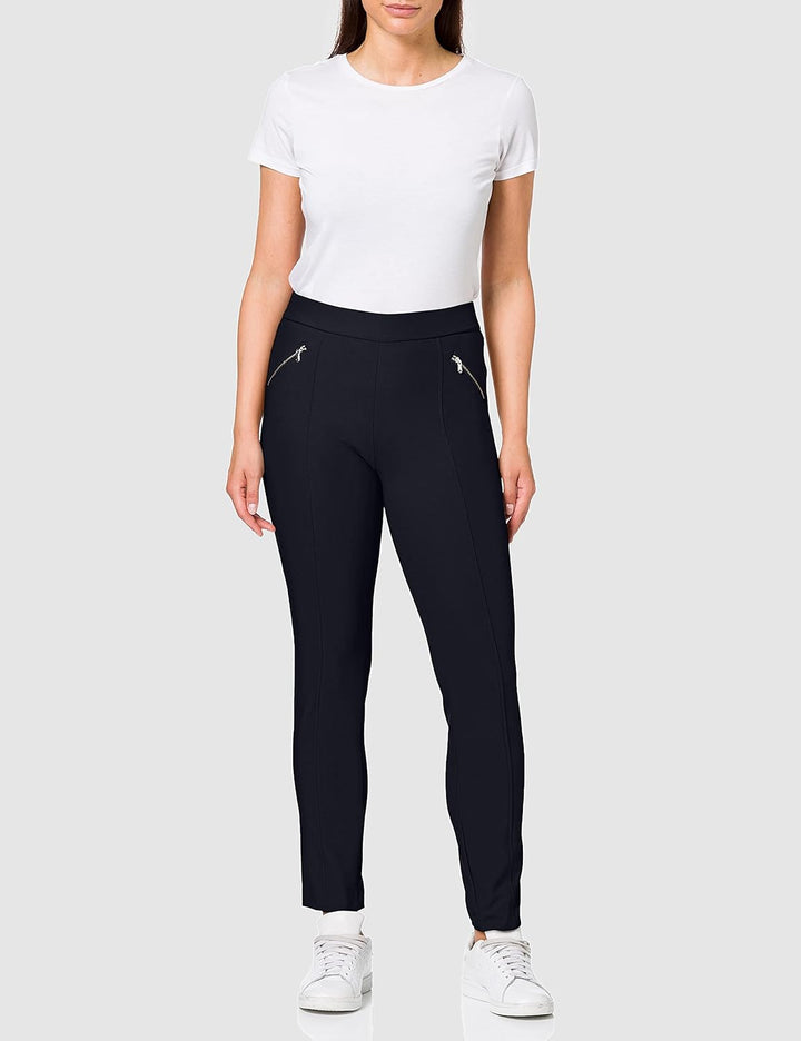 Atelier GARDEUR Damen Hose, Blau (Marine 68)