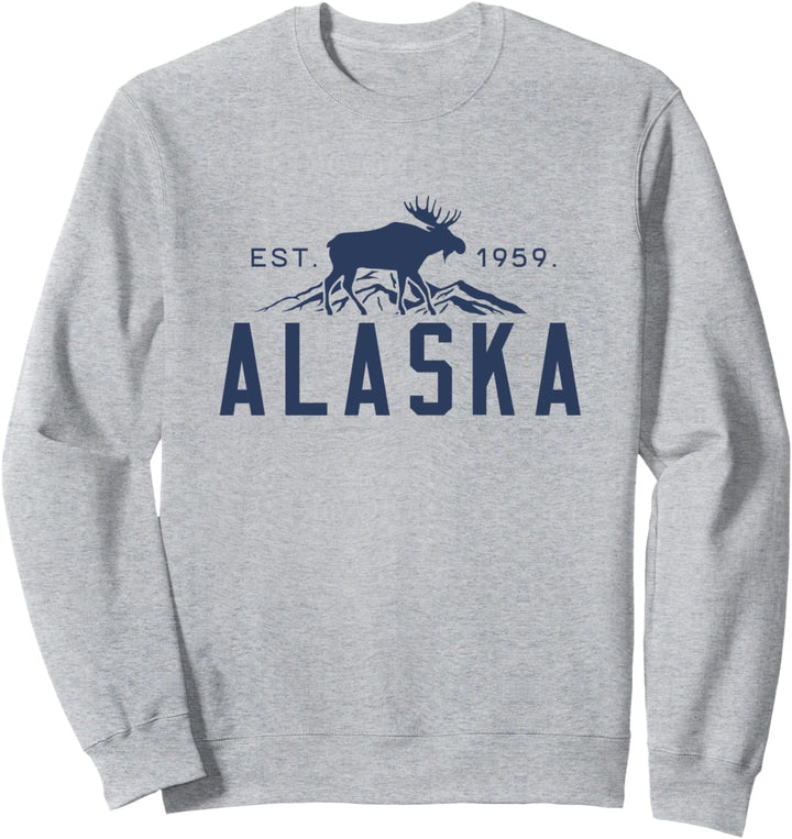 Alaska National Park Camping vacation Hunter Sweatshirt