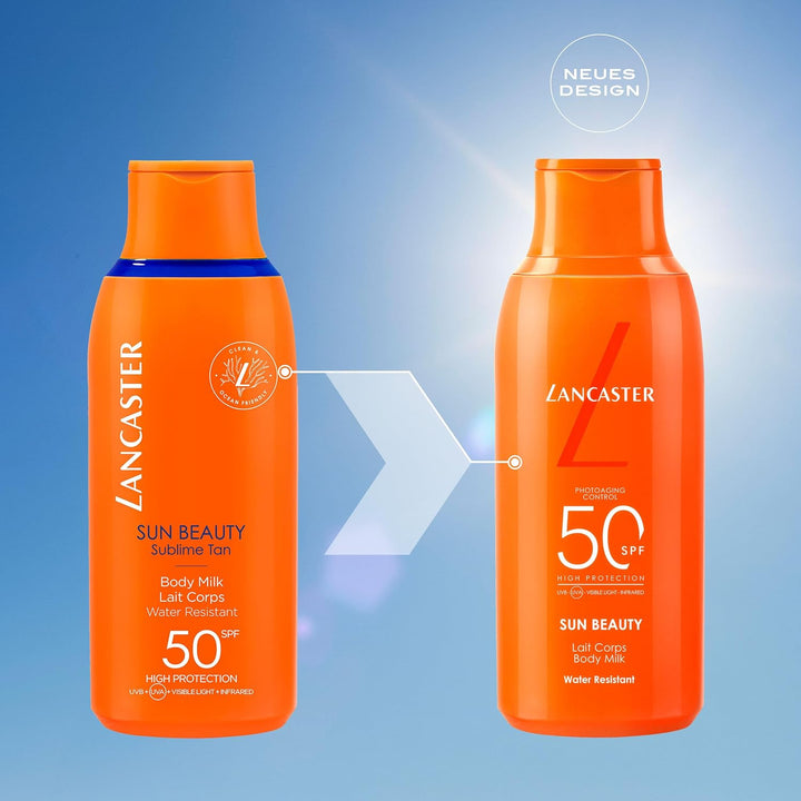 Lancaster SUN BEAUTY – Sonnenmilch SPF50 100 ml (1er Pack), SPF50 100 ml (1er Pack)