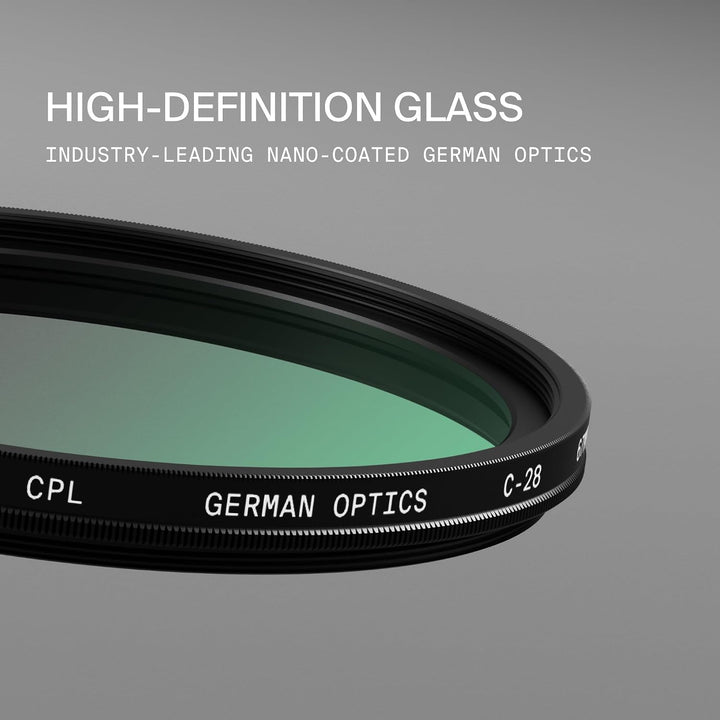 Gobe 72 mm Polfilter (Polarisationsfilter) CPL (3Peak) 72mm, 72mm
