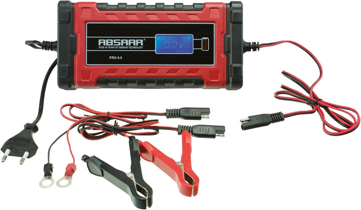 Absaar Pro Batterieladegerät, 6/12 V, Red, 6A AA 635676, 6A