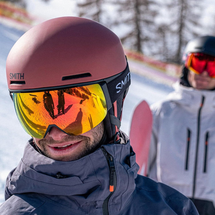 Smith Optics I/O MAG Ski- Snowboardbrille BLACK 22 - ChromaPOP Everyday Rose Gold Mirror NEU