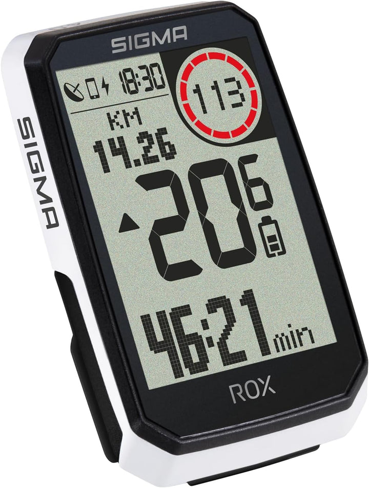 SIGMA ROX 4.0 ENDURANCE White Sensor Set | inkl. Sensorik &amp; OVERCLAMP BUTLER Sensor Set Weiss, Senso