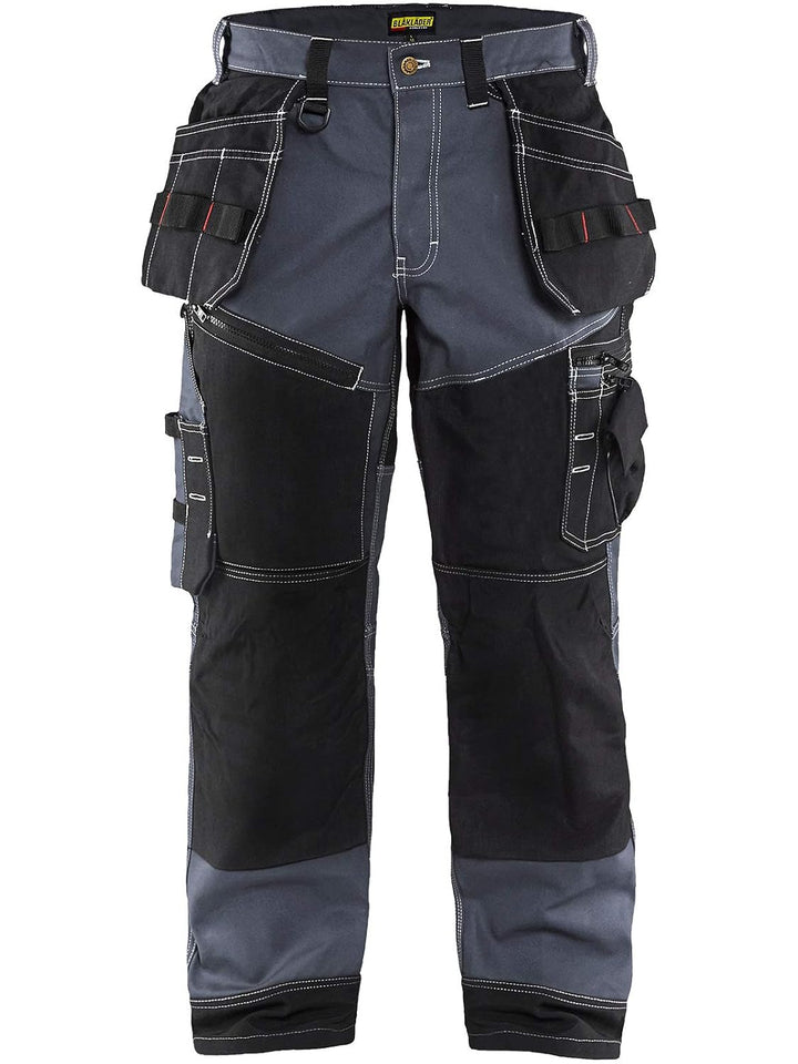 Blåkläder 15001370 Werker Hosen X1500, Grau / Schwarz, C60 C60 Grau/Schwarz, C60 Grau/Schwarz