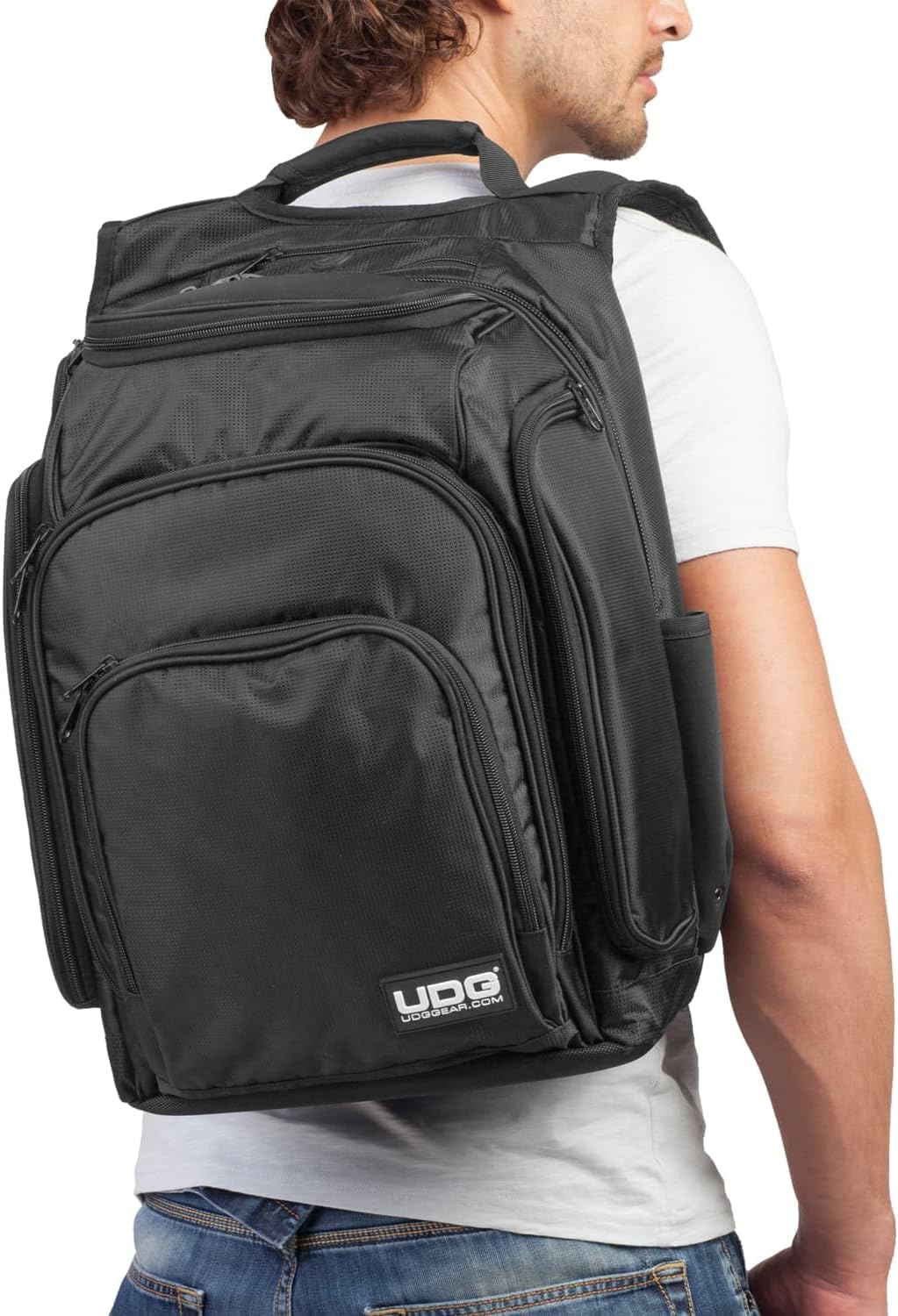 UDG GEAR Unisex U9101blor Tasche, Noir Intérieur Orange, 1 EU