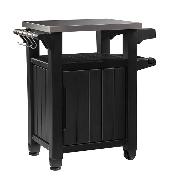 Keter BBQ Beistelltisch Unity, Graphit, L 70 x B 54 x H 90