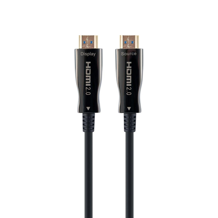 Gembird HDMI-Kabel mit hoher Geschwindigkeit, mit optischem AOC-Aktiv, mit Ethernet, 10 m