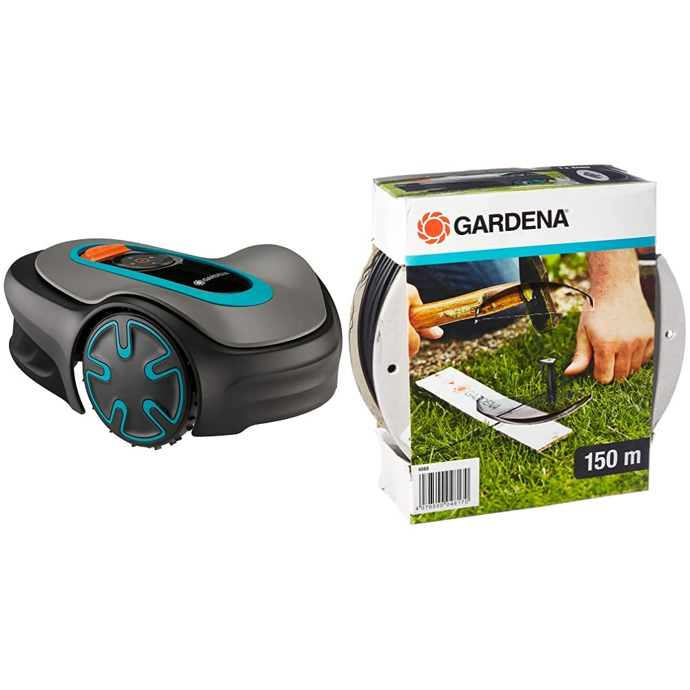 GARDENA Mähroboter SILENO minimo: Mit Bluetooth App programmierbar, mäht Flächen bis 250m² &amp; Begrenz