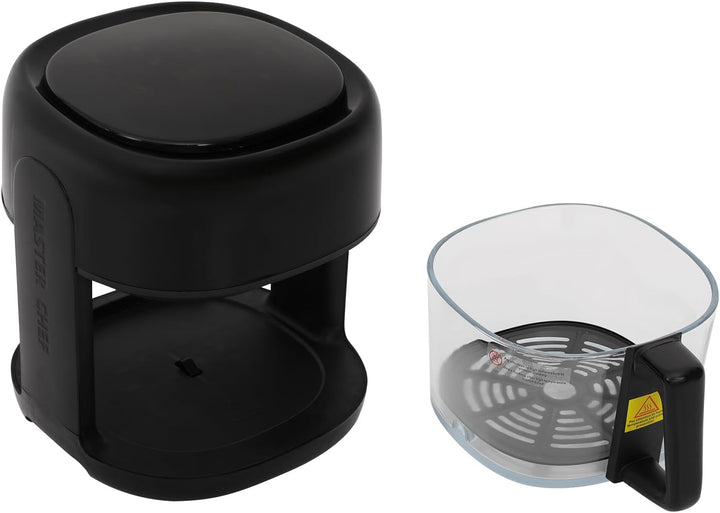 3,3L Heissluftfritteuse mit Sichtfenster &amp; Full Touch Screen, 8 Programme Kompakter Airfryer 360° He