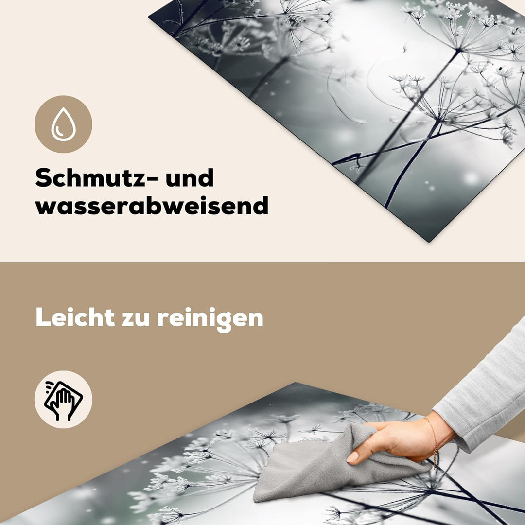 Herdabdeckplatte Einteilig Herdabdeckung Abdeckplatte für Ceranfeld Abdeckung Induktionskochfeld Auf