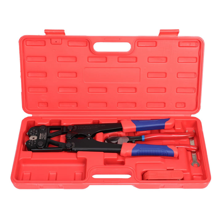 iCrimp Batteriekabelschuh Crimpzange Set 6–50 mm² mit Sechskant Crimp IWS-50BN-Kit, IWS-50BN-Kit