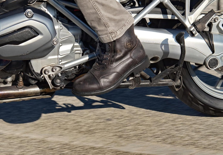Falco Aviator Motorradstiefel 41 EU Braun, 41 EU Braun