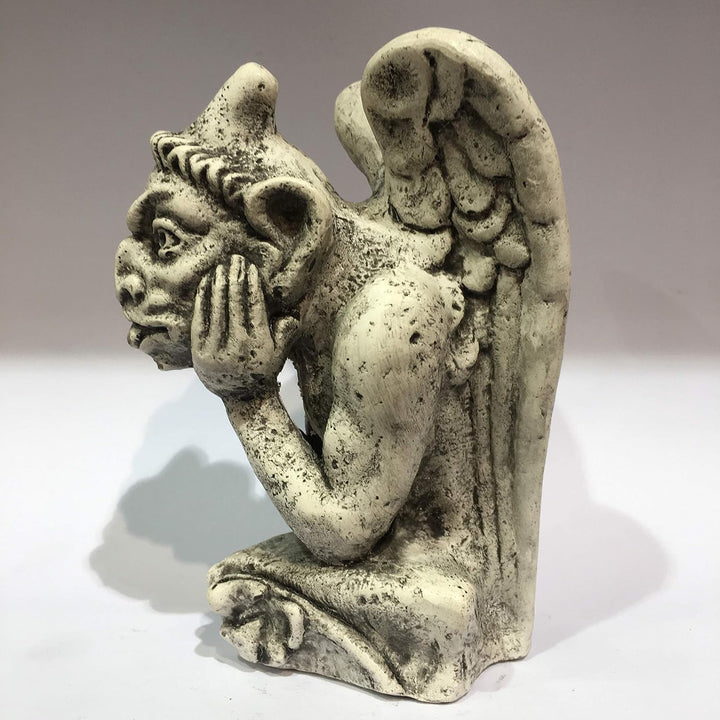Gargoyle de Paris Notre Dame – Modell Penseur – Grosse Grösse 15 x 9 x 9 cm – Material Platre – Qual