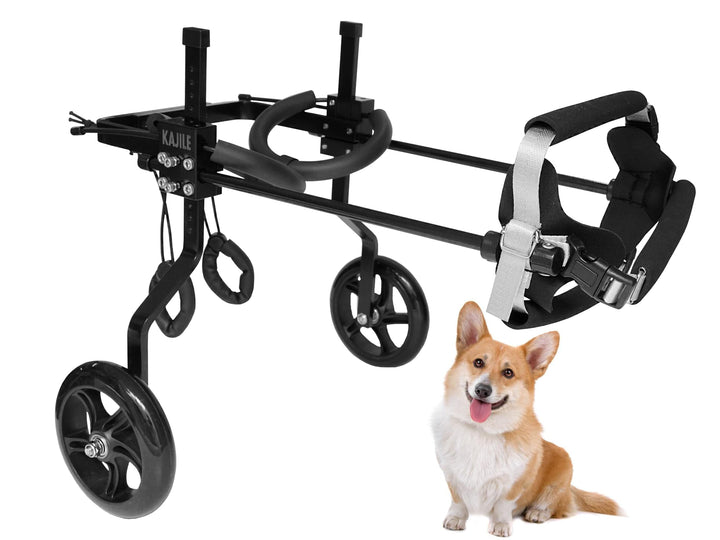 Einstellbare Hunde-Rollstuhl,Haustier Cart,Handicap Hund Schwache Hinterbeine Rehabilitation Trainin