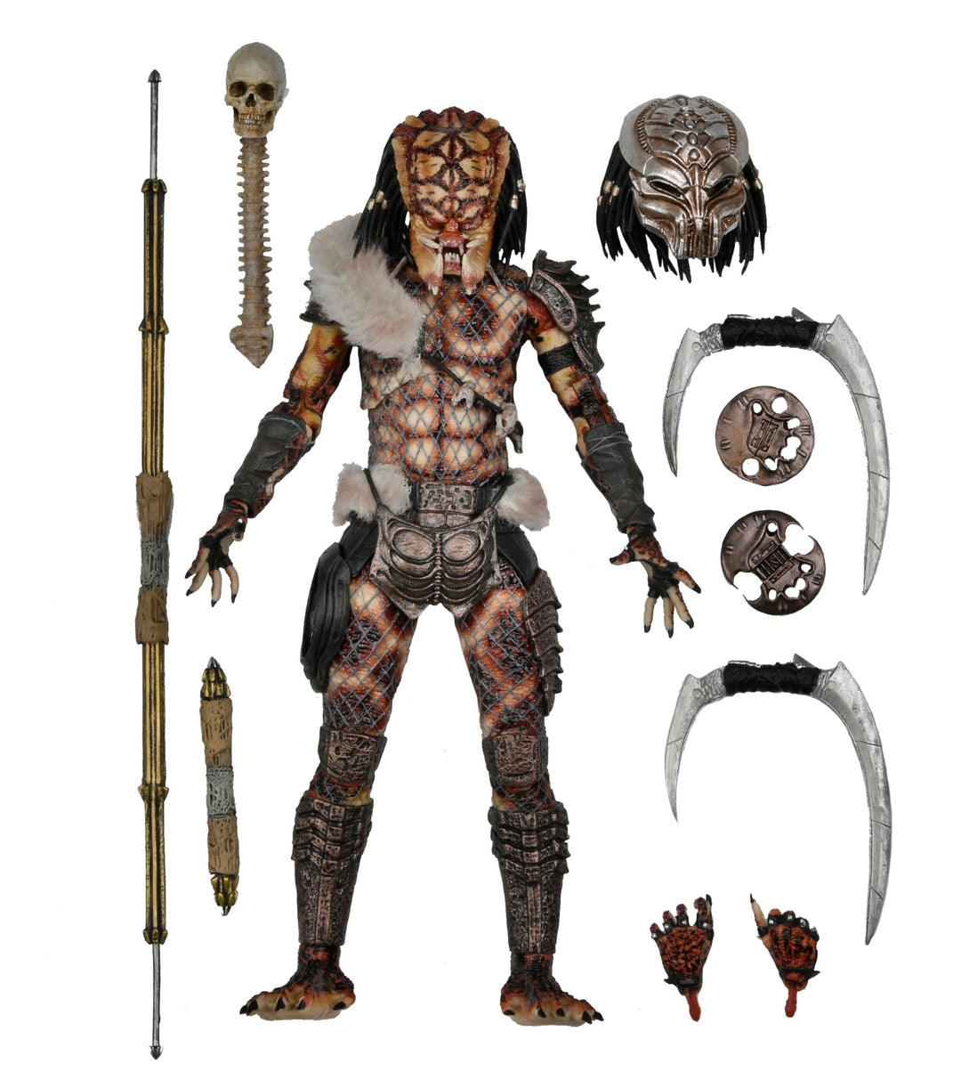 NECA Predator 2-7Ë Actionfigur Ultimate Snake Predator schwarz/blau/grün, 100% Kunststoff, in Gesche
