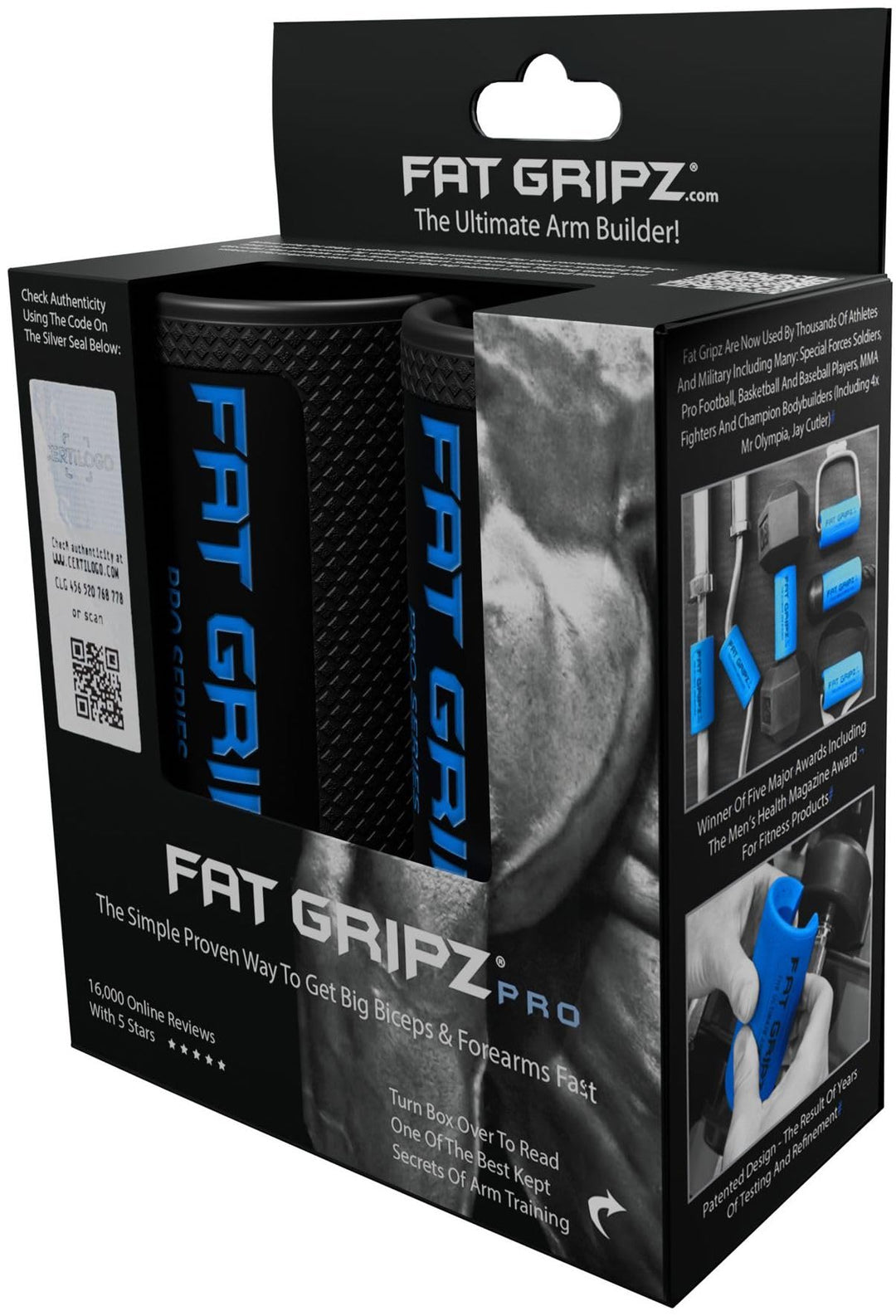 Fat Gripz Pro - sonderedition schwarz (aussendurchmesser 5,7cm) (neu)