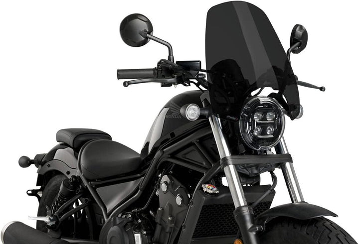 Puig Windschutzscheibe Naked New Generation Touring 9462F für Honda CMX 500 Rebel 17&