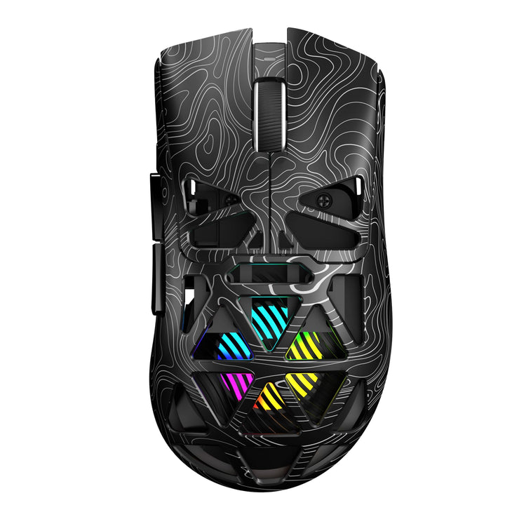 AULA SC620 Kabellose Gaming Maus,BT5.0/2.4G/USB-C,mit PixArt PAW3311-Sensor,12000DPI,8KHz,Feuertaste