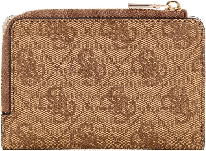 GUESS Damen Laurel Zip Around Card Case Wallet, Einheitsgr&amp;