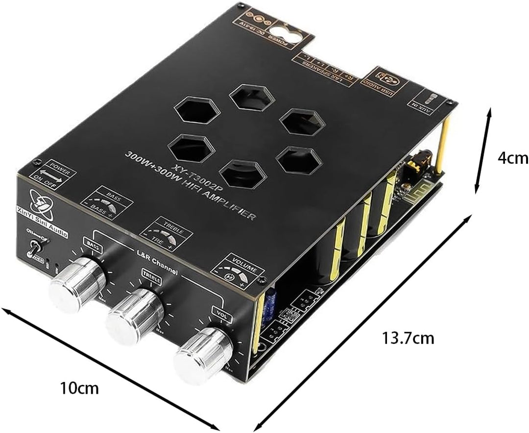 T3002P Verstärkerplatine TPA3255 Chip 300W × 2 Stereo DC19-51V Bluetooth-Lautsprecher Audio-Verstärk