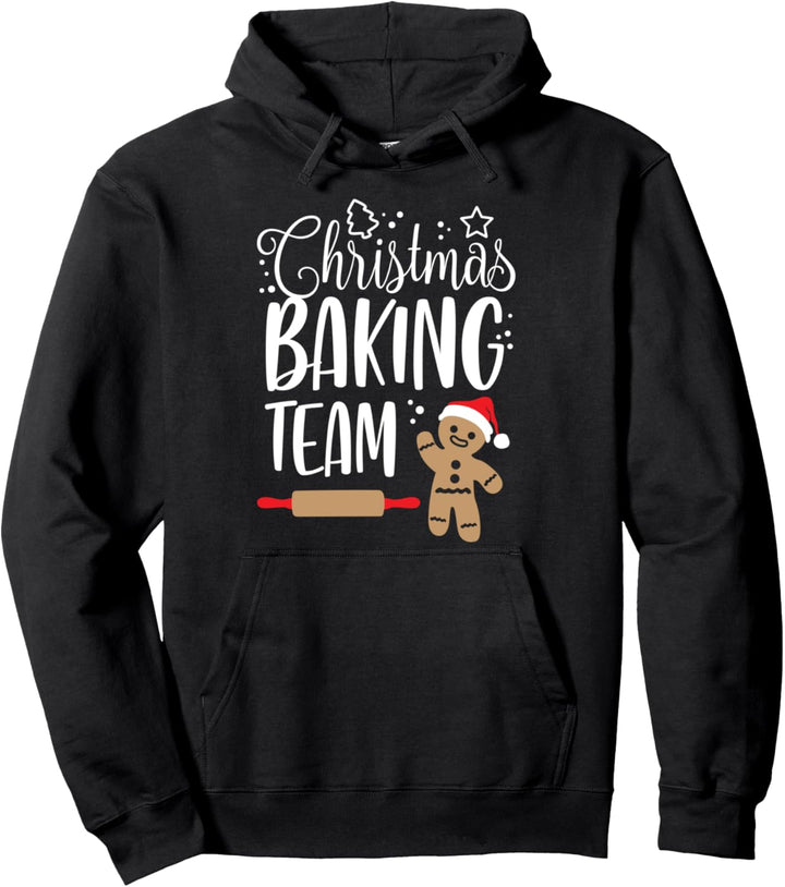 Christmas Baking Team Weihnachten Backen Keks Bäcker Pullover Hoodie