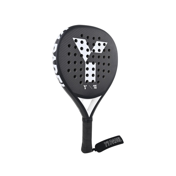 Y 1 Pure Pro Padelschläger für fortgeschrittene Spieler, runde Form