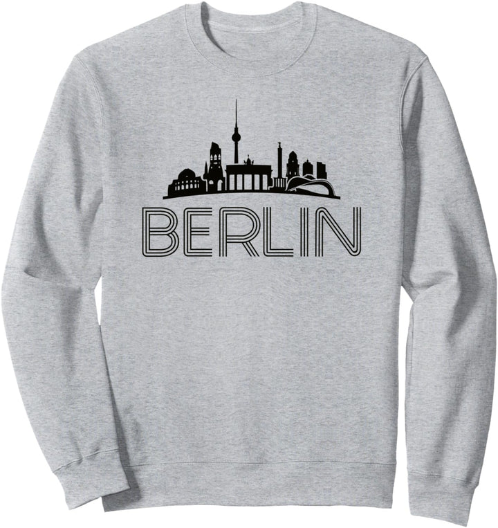 Berlin Stadt Silhouette Sweatshirt