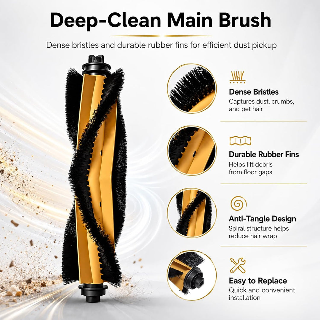 Zubehörset für Dreame D20 Air Plus: Bürsten, Filter, Mopps &amp; Beutel