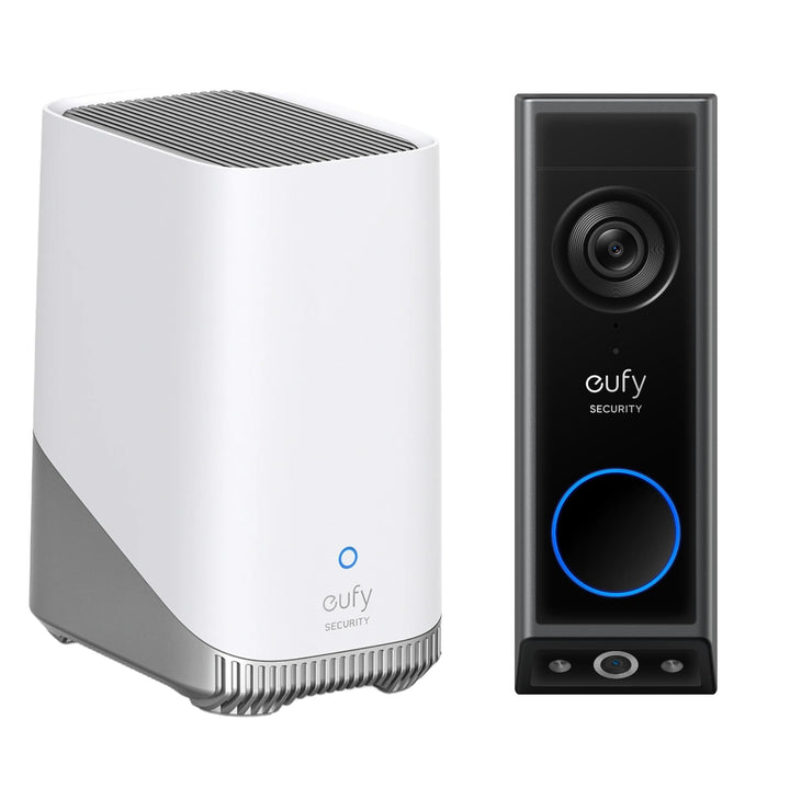 eufy Security Video Doorbell E340 with HomeBase 3, Dual Doorbell with Camera with Package Detection,