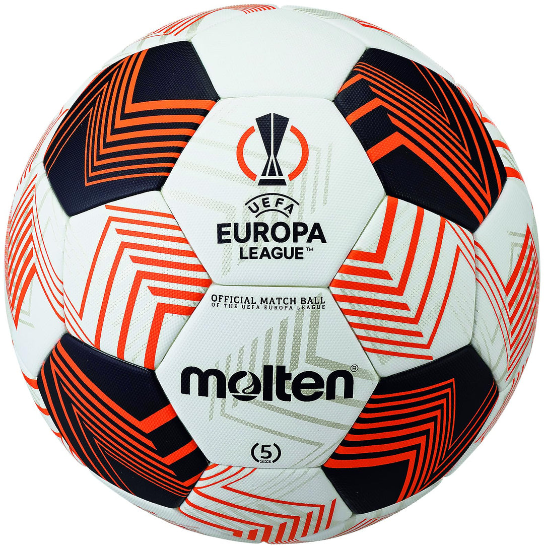 Molten 5000 UEL Fussball | Offizieller Spielball der UEFA Europa League | Accentec Accuracy Enhancin