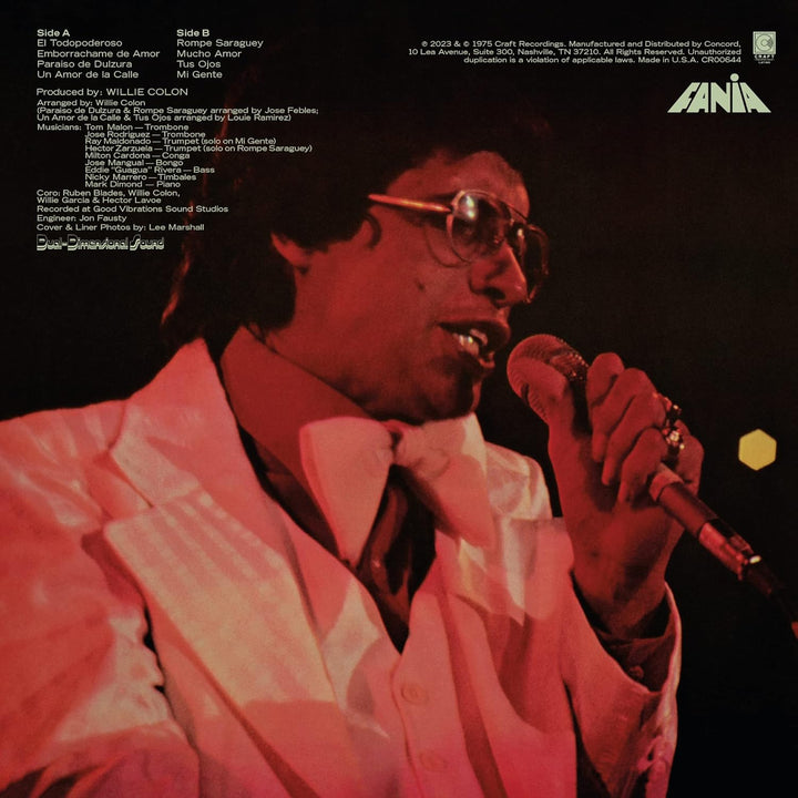 La Voz, Vinyl