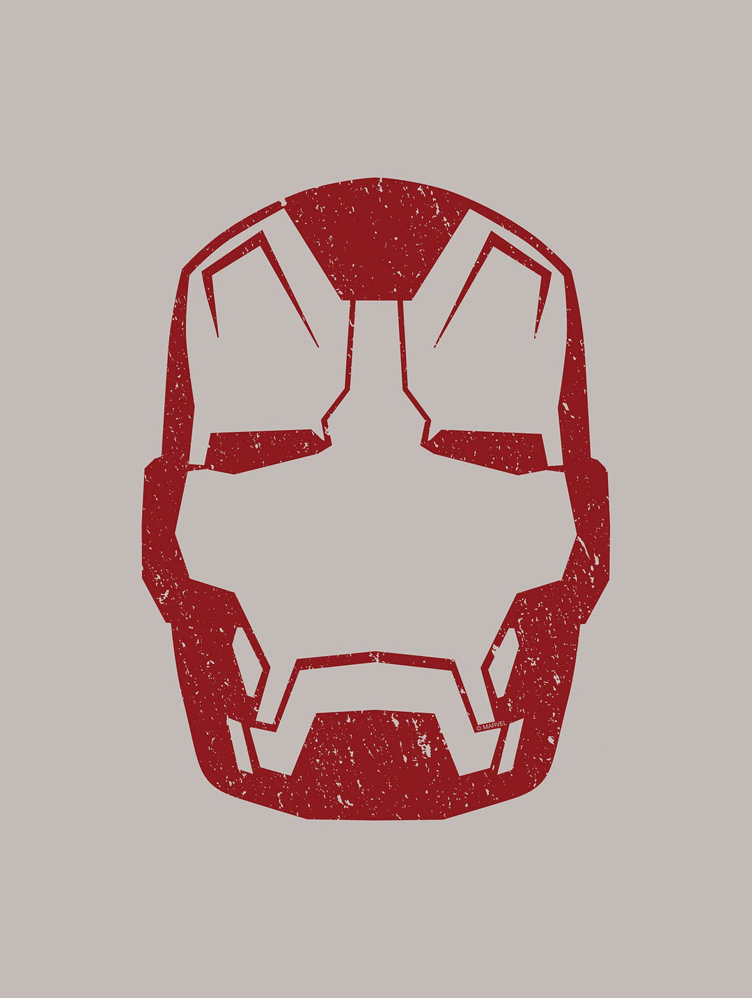 Komar Wandbild - Iron Man Helmet MK 43 - Grösse: 30 x 40 cm - Marvel, Kinderzimmer, Wandgestaltung,