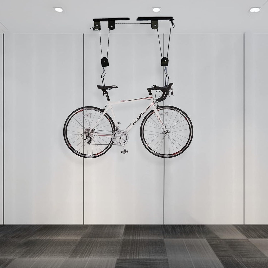 Fahrradlift mit Deckenhalterung, bis 60 kg Bike-Lift, E-Bike Deckenlift Fahrrad, Praktische E-Bike A