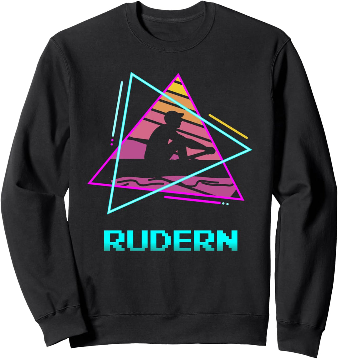 Retro Vintage Classic Rudern Ruderer Sweatshirt