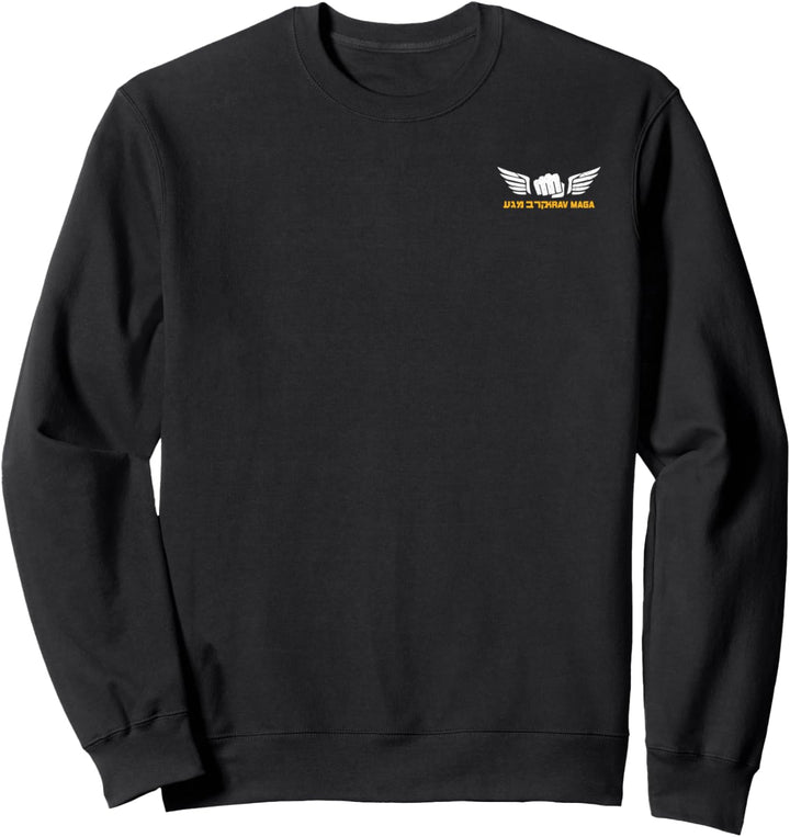 KRAV MAGA Shirt Israeli Combat System IDF Front Back Sweatshirt