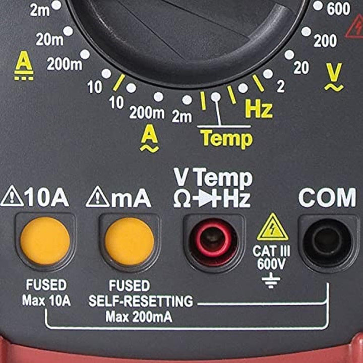 Testboy 313 Digital-Multimeter (automatischer Messbereichsschutz, grosses LCD mit Hintergrundbeleuch