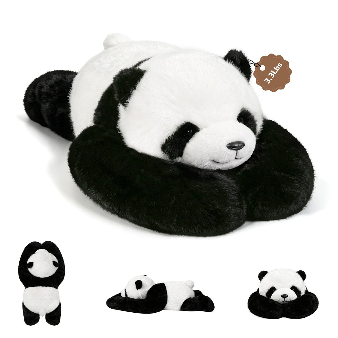 Gewichtstiere Kuscheltier Panda 1.5kg gross Gewichtskuscheltier Erwachsene Kawaii Plüschtiere Weiche