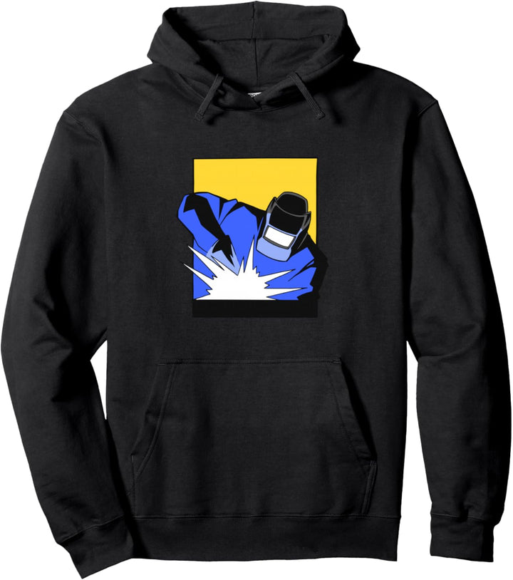 Retro-Schweissgerät Pullover Hoodie