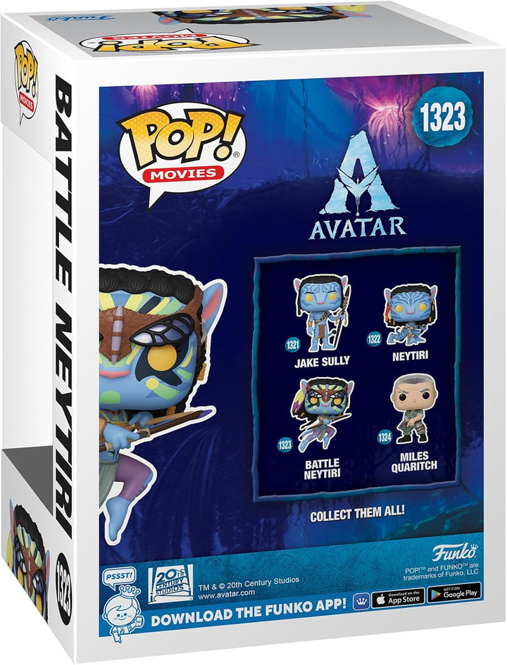 Funko Pop! Movies: Avatar - Neytiri - (Battle) - Avatar: The Way of Water - Vinyl-Sammelfigur - Gesc