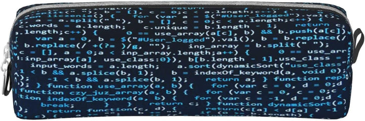 Federmäppchen Coole Codierung Code Federmappe Etui für Jungen Mädchen Grosse Schulsachen Federtasche
