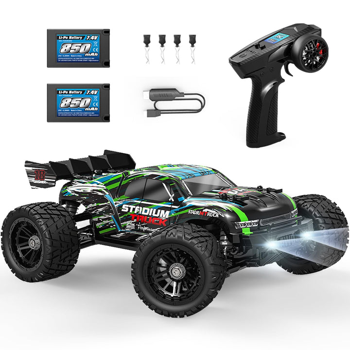 HAIBOXING Ferngesteuertes Auto, 2,4 GHz 1:18 Proportional 4WD 36+ km/h Hobby RC Auto Offroad Monster