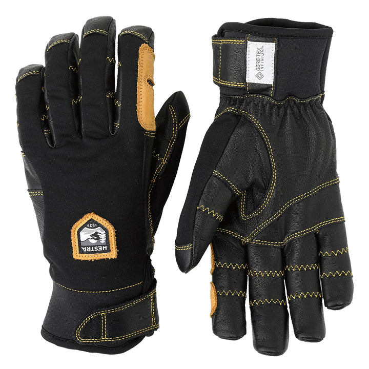 Hestra 4 UK schwarz / schwarz, 4 UK schwarz / schwarz