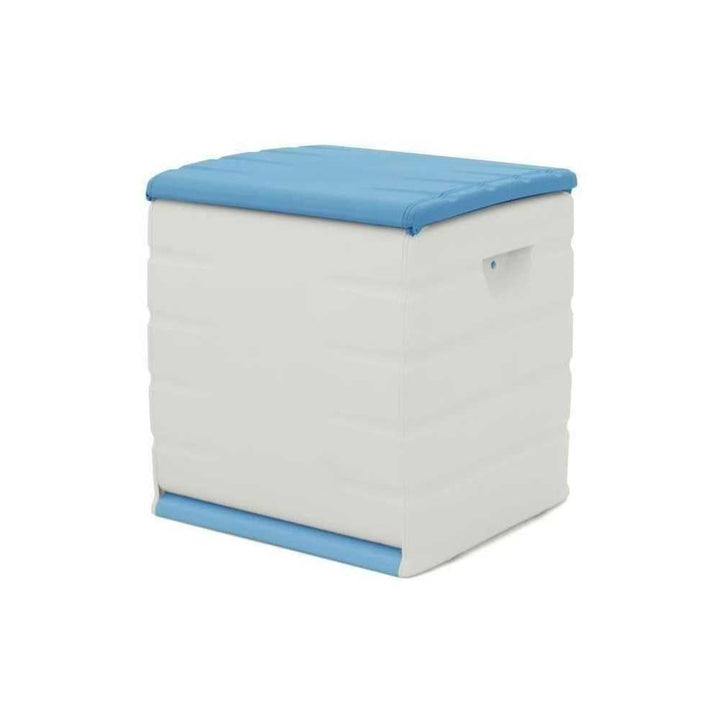 Plastiken Space Save Truhen, Kunststoff, 60 x 61 x 53 cm 60x61x53 cm blau, Blau