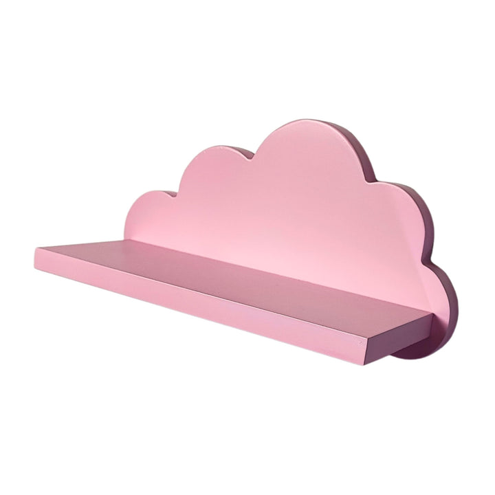 Wolkenregal für Kinderzimmer - pink, 1 Stück gross, einfache Montage 1x Blau Grosse Wolke, 1x Blau G