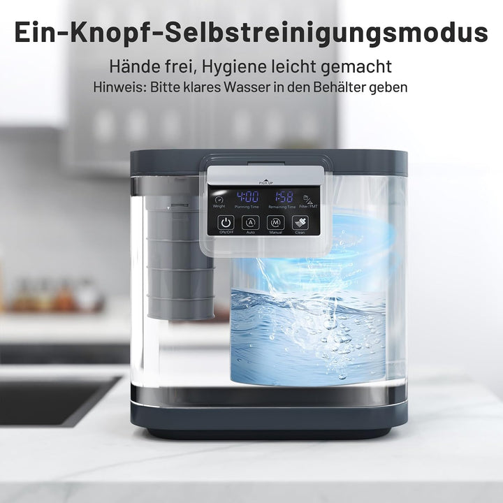 GOPLUS 4L elektrischer Komposter für die Küche, Küchenkomposter mit Selbstreinigungsfunktion, Kompos
