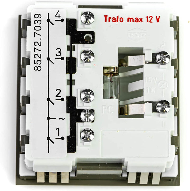 RENZ Tastenmodul mit 4 Klingeltaster grau RENZ Nummer 97-9-85272