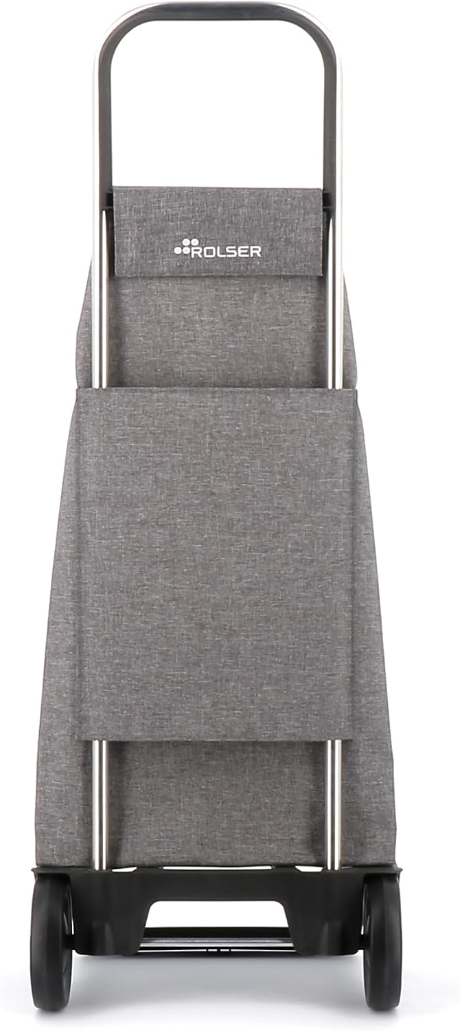 Einkaufstrolley Rolser Jet Tweed Joy 2 Räder - Grau 2 Räder Grau, 2 Räder Grau