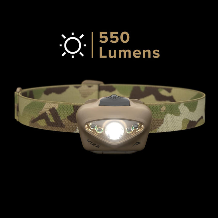 Princeton Tec VIZZ TAC RGB+IR 420 Lumen Multicam, Multicam
